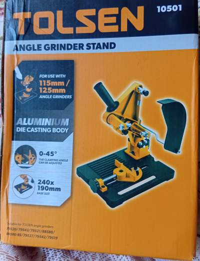 Tolsen angle grinder stand - All Manual Tools