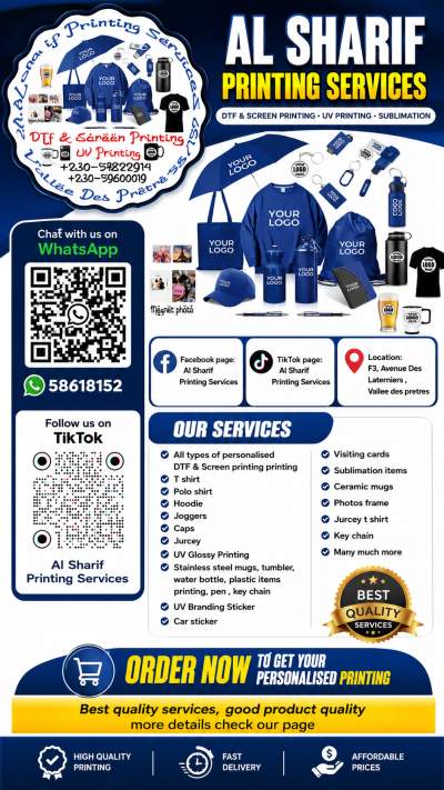 personalised printing - Other services on Aster Vender