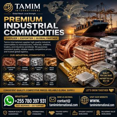 Trusted Exporters of Copper Wire, Cathodes, sunflower oil & Gold Bar - Metal