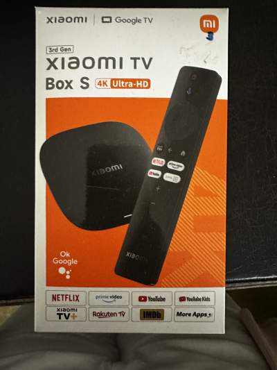 Xiaomi TV Box S (3rd Gen) 4K Ultra-HD - Google TV - All electronics products