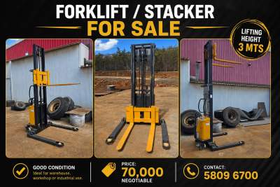 Forklift/Stacker - Other building materials on Aster Vender