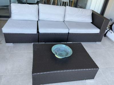 Outdoor Sofa and Coffee Table - Garden Furniture