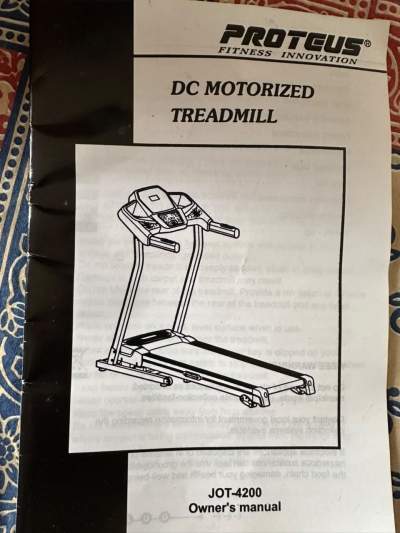 Protecus Treadmill for Sale - Fitness & gym equipment