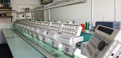 Tajima Multi-Head Embroidery Machine. - Sewing Machines
