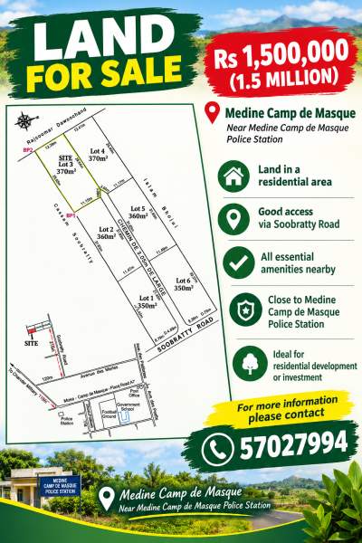 Land for Sale at Medine Camp de Masque - Land