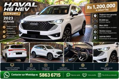 Haval H6 HEV Luxury 2023 – Hybride – À vendre - SUV Cars