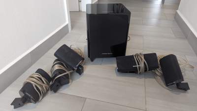 Harman Kardon 5.1 Home Theatre System AVR 265 HKTS 9 Black - All electronics products