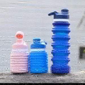 Silicone collapsible water bottle  - Health Products