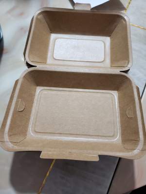 Paper lunch box take away  medium size  - Catering & Restaurant on Aster Vender