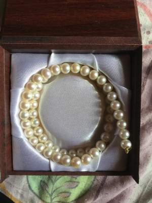 Collier en véritables perles - Necklaces