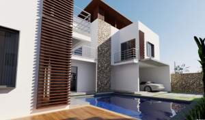 Trou Aux Biches  projet de 4 ravissantes villas proche de la plage  - Villas