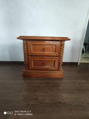 2 teak nightstands - Bedroom Furnitures on Aster Vender