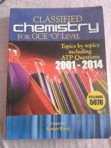 Classified chemistry o level  - Notebooks on Aster Vender