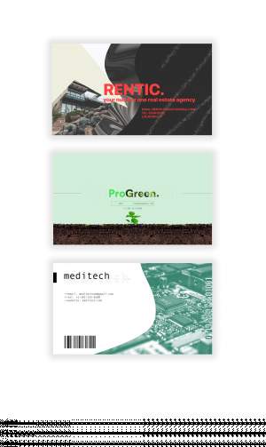 Business Cards - Graphic design on Aster Vender