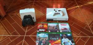 Xbox one 1 TB +6 GAMES+2 CONTROLLERS + 1 GAMING WHEEL - All electronics products