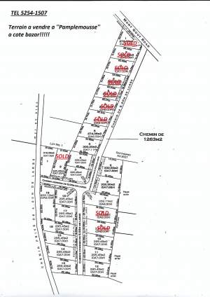 pamplemousse terrain a vendre - Land