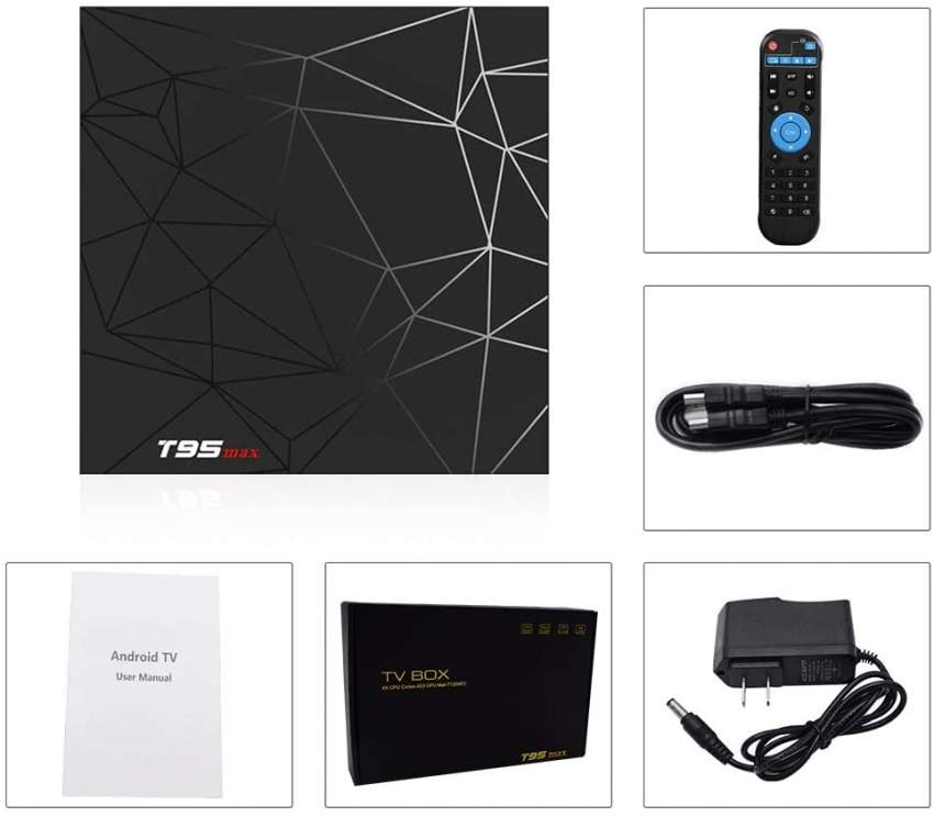TV Box T95 Max Android 9.0 6K Ultra HD - 4 - All Informatics Products  on Aster Vender