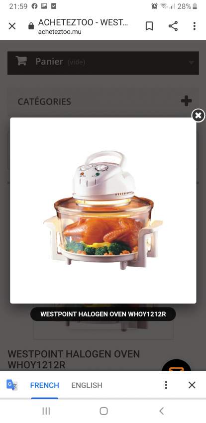 FOUR CYCLONE WESPOINT NEW - 0 - Kitchen appliances  on Aster Vender