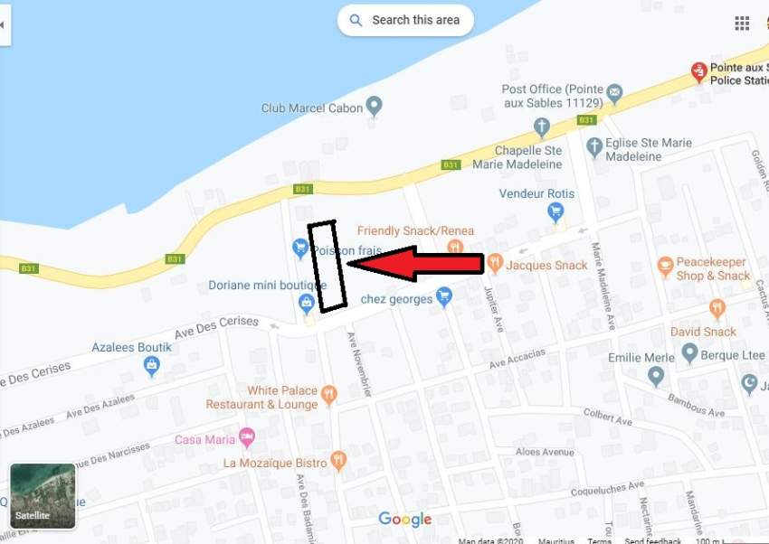 Land for sale at point aux sables Mauritius. - 0 - Land  on Aster Vender