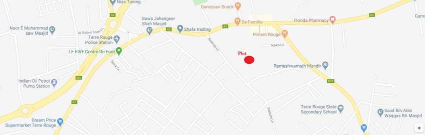 Land for sale at Terre Rouge Mauritius. - 4 - Land  on Aster Vender