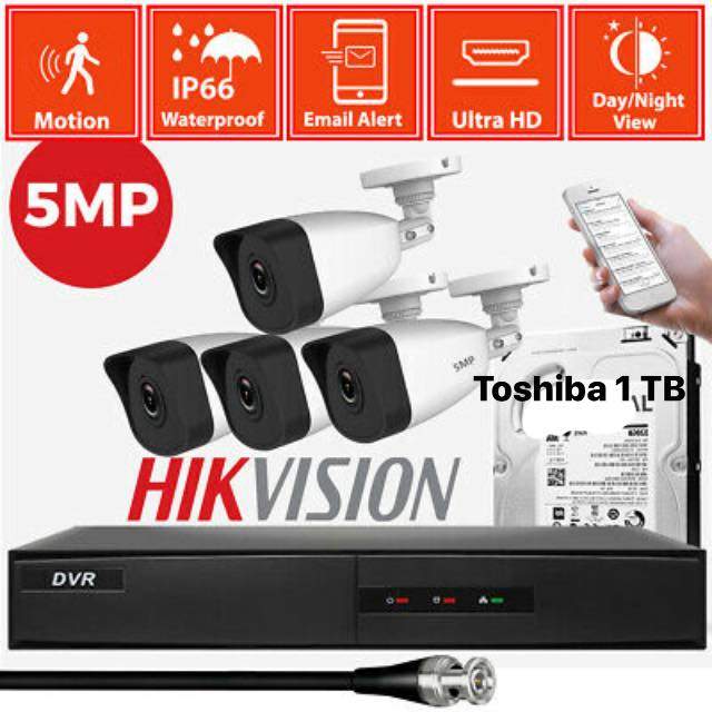 5 Mp HIK VISION - 0 - CCTV Camera  on Aster Vender