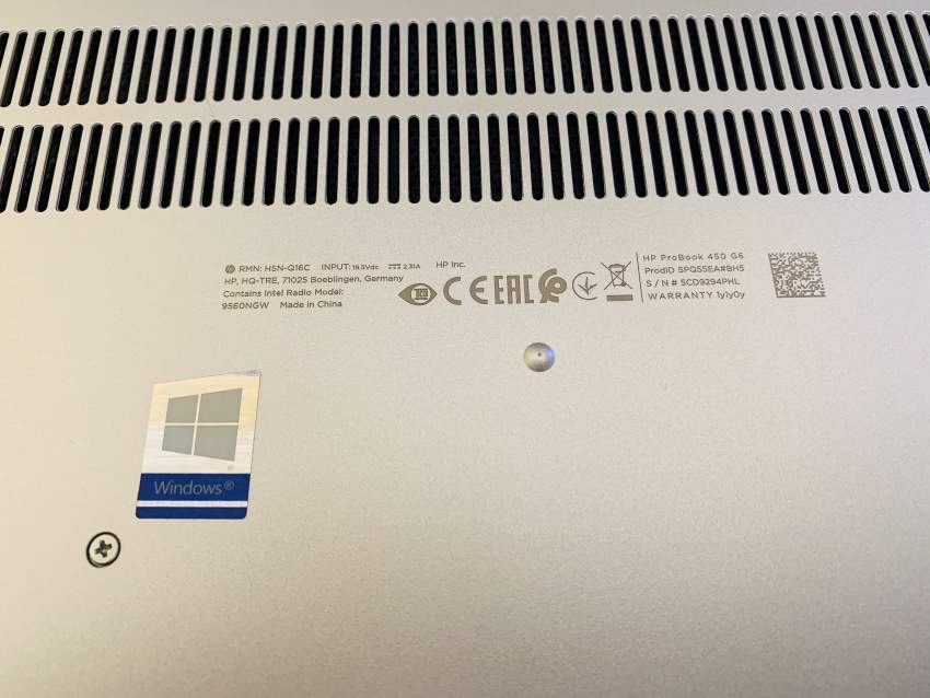 HP ProBook 450 G6 - 1 - Laptop  on Aster Vender