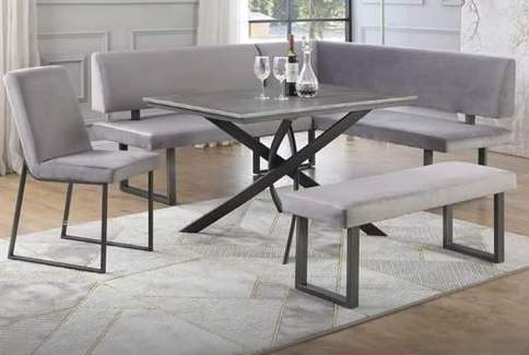 Banquette style diner set - 1 - Table & chair sets  on Aster Vender