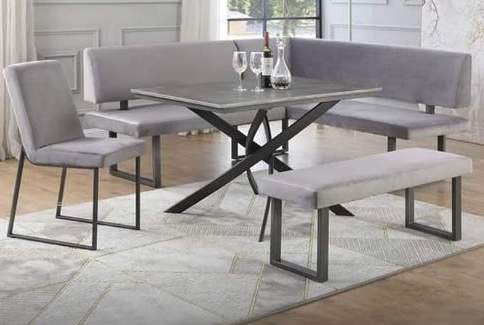 Banquette style diner set - 1 - Table & chair sets  on Aster Vender