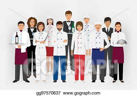 Catering and cooking team at AsterVender