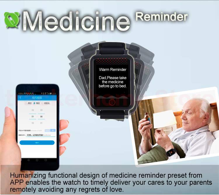 Smart Watch With GPS System,Heart Rate, Blood Pressure - 4 - Smartwatch  on Aster Vender