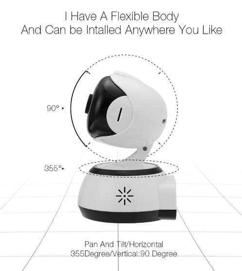 Home & Office Mini Wireless Camera with Voice Audio  on Aster Vender