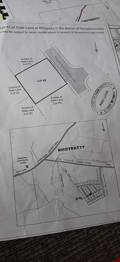 Land for sale at Khoyratty - 0 - Land  on Aster Vender