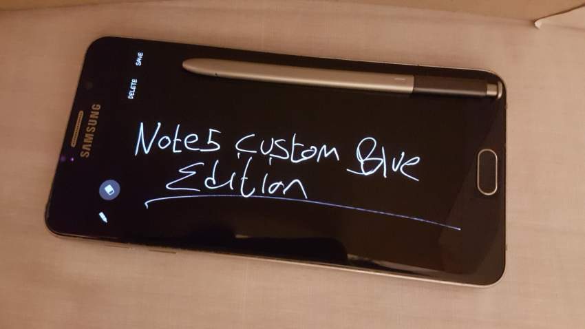 Samsung note 5 32gb  custom blue   - 7 - Galaxy Note  on Aster Vender
