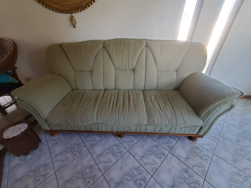 Teak sofa set - 2 - Living room sets  on Aster Vender