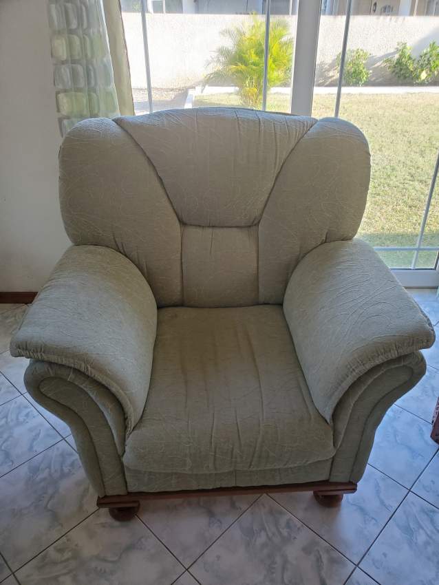 Teak sofa set - 5 - Living room sets  on Aster Vender