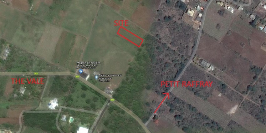 Terrain agricole de 50 Perches a Petit Raffray - 0 - Land  on Aster Vender