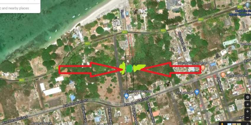 Terrain residential a vendre a pointe aux sable - 0 - Land  on Aster Vender