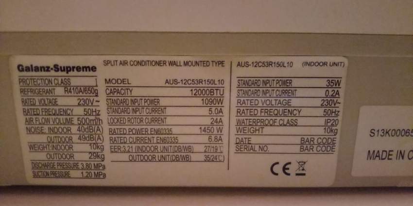 Air Conditioner - 0 - All household appliances  on Aster Vender