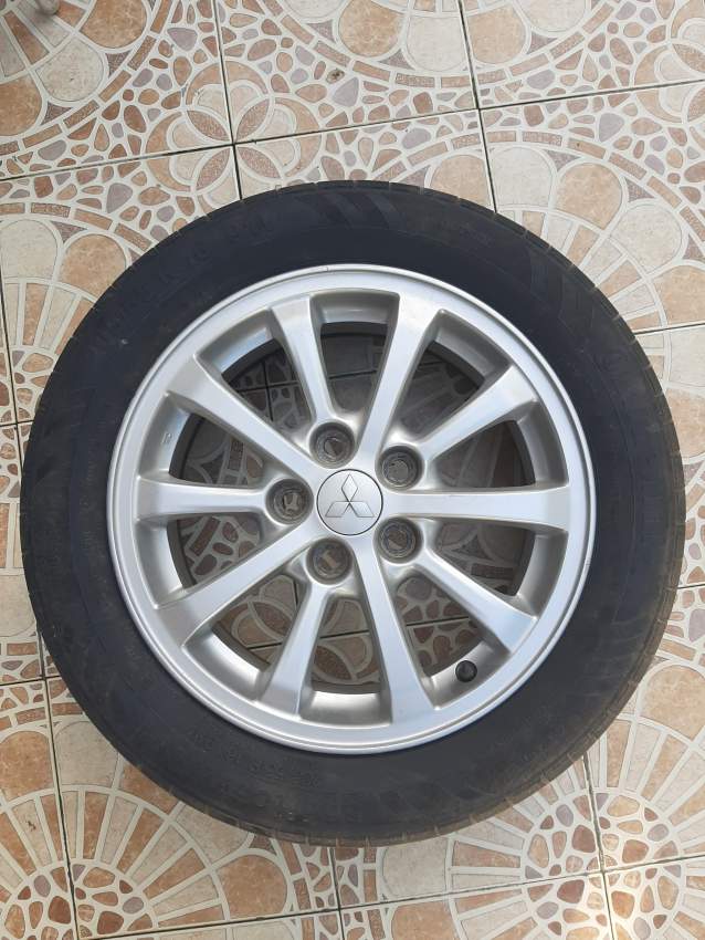 4 Alloy Rims 16# inch (5*114) with tyre - 0 - Compact cars  on Aster Vender