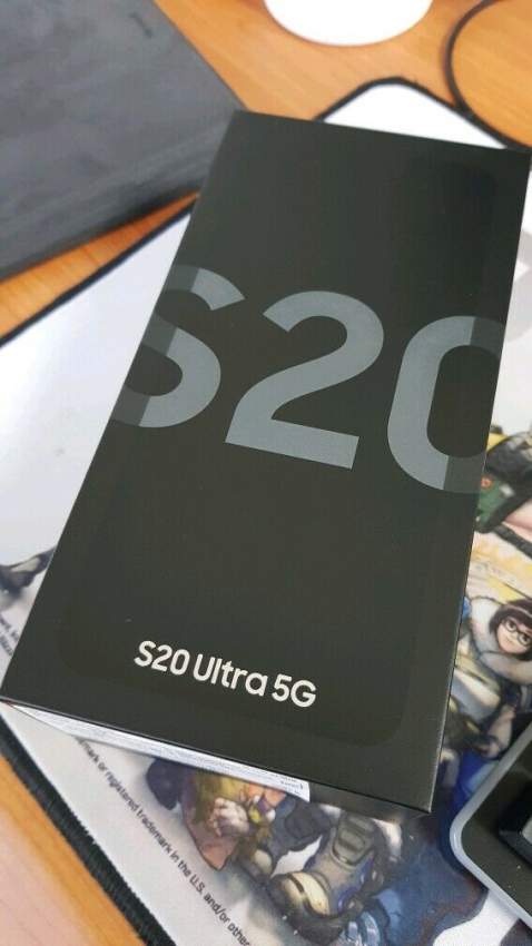 Samsung Galaxy S20 Ultra (5G) G988N 256GB Cosmic Gray Brand New - 0 - Galaxy S Series  on Aster Vender