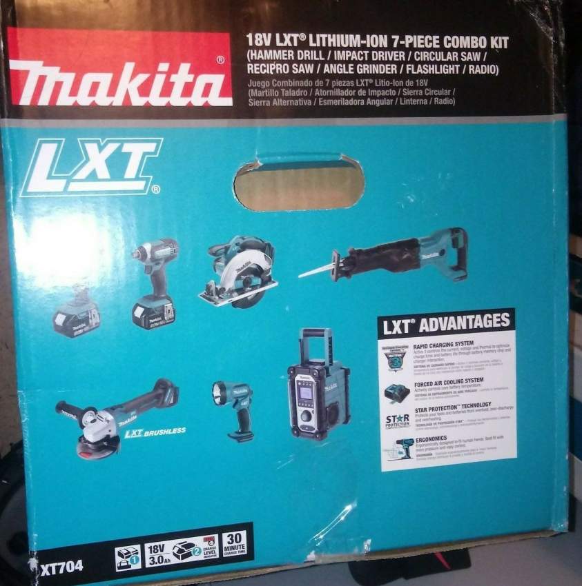 Makita XT1501 18V LXT Lithium-Ion Cordless 15-Piece Combo Kit (3.0Ah) - 0 - All Hand Power Tools  on Aster Vender