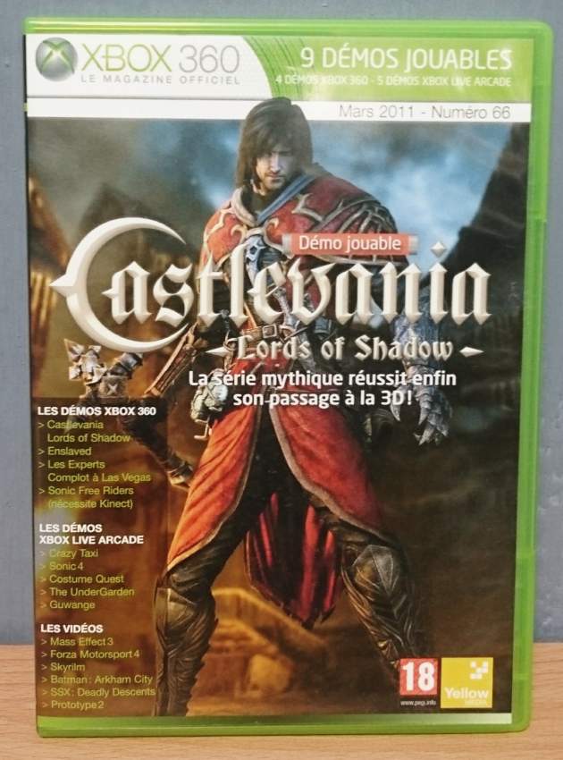 Xbox 360 game9 playable demos Aster Vender Xbox 360 Games