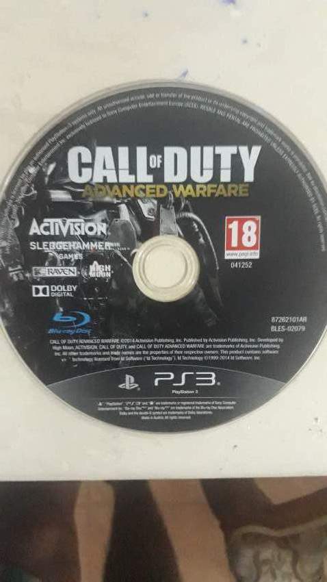 Call of Duty (Advanced Watfare) - 0 - PlayStation 3 Games  on Aster Vender