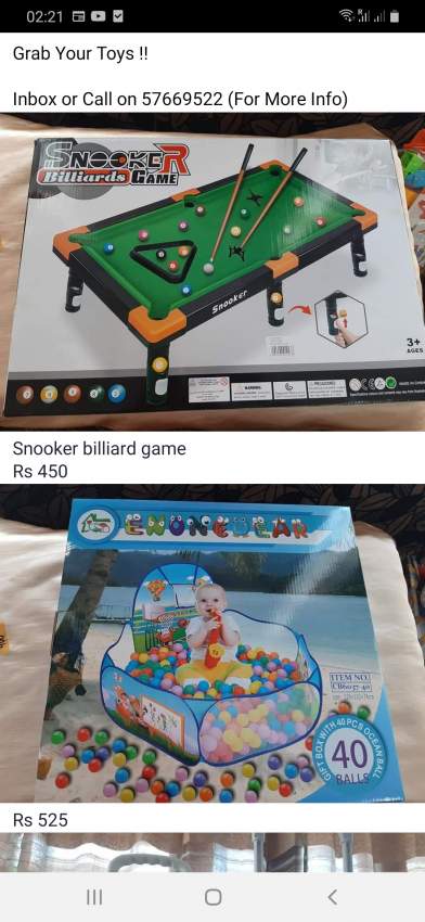 Kids Toys - 1 - Kids Stuff  on Aster Vender