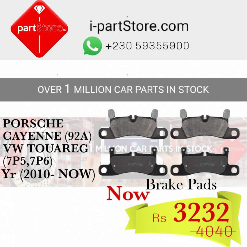 PORSCHE & VW GENUINE PARTS REAR BRAKE PAD SET - 0 - Spare Parts  on Aster Vender
