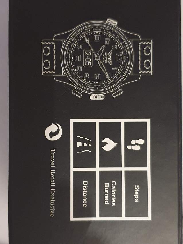 Smart watch Aviator - 2 - Smartwatch  on Aster Vender