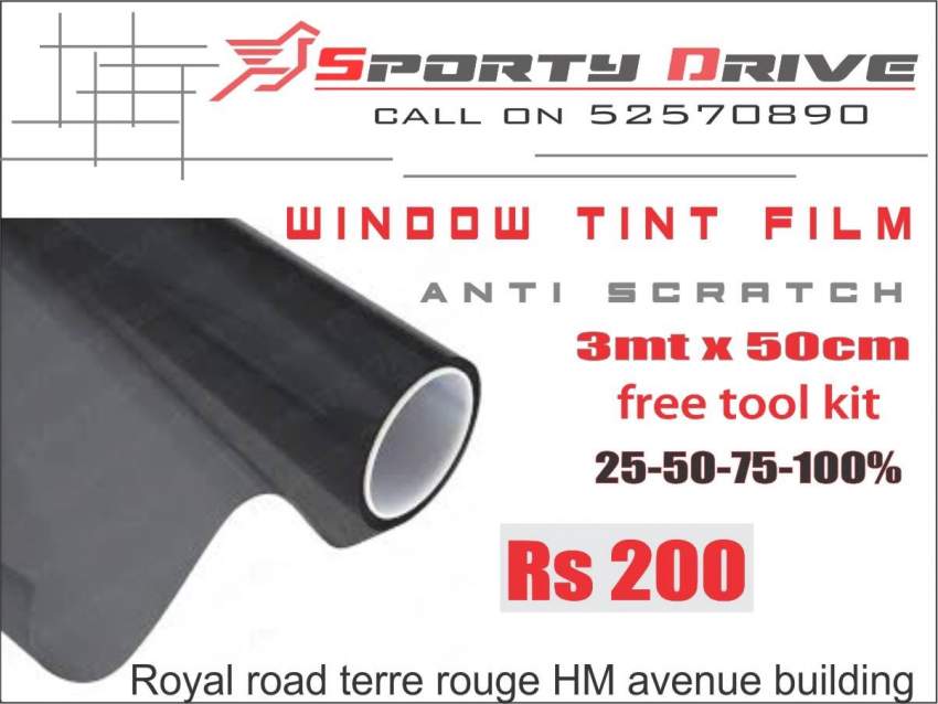 anti scratch tint film  - 0 - Spare Parts  on Aster Vender