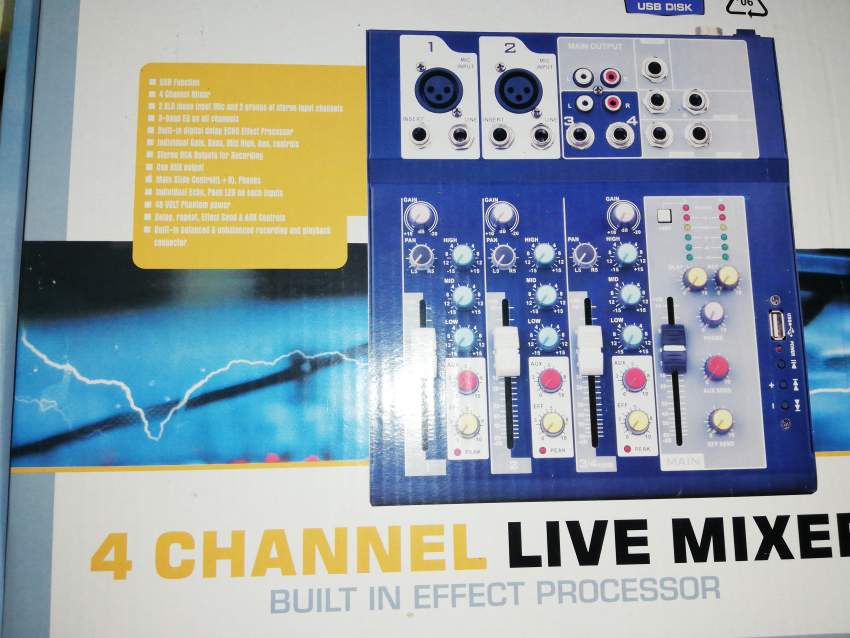 Mixer Oms f4 usb - 0 - Other Musical Equipment  on Aster Vender