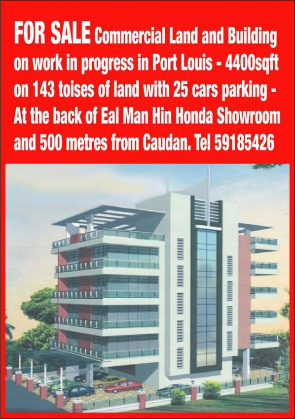 Commercial Land and Building in Port Port Louis near Caudan Waterfront - 0 - Commercial Space  on Aster Vender