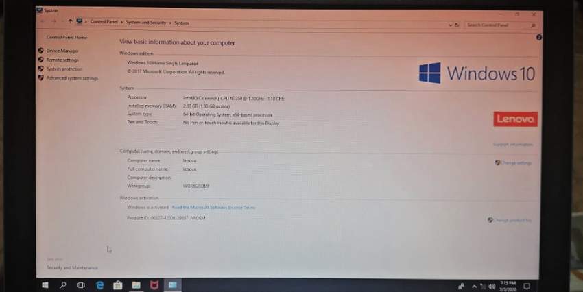 Lenovo IdeaPad 120s - 4 - Laptop  on Aster Vender